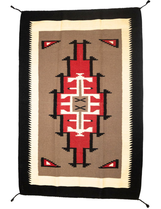 4'x6' Southwest Pattern Wool Rug 307