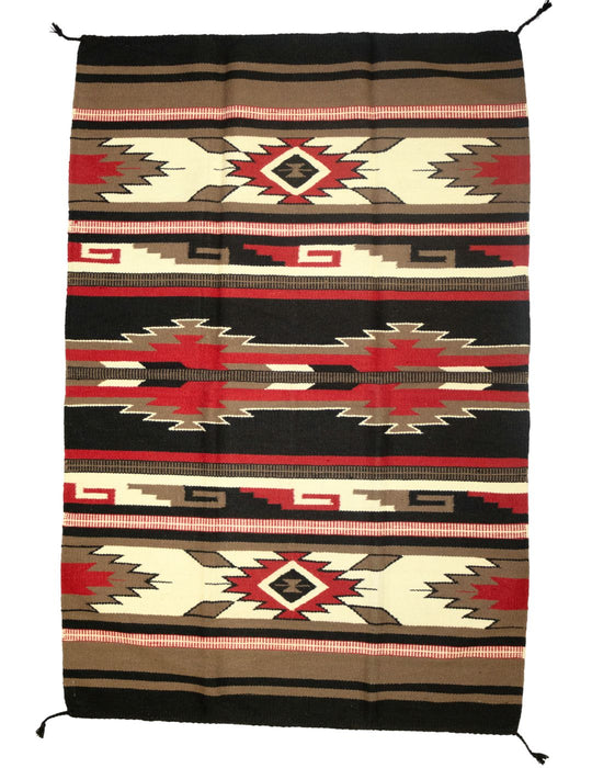 4'x6' Southwest Pattern Wool Rug 331