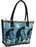 Cotton Stencil Purse- Kokopelli