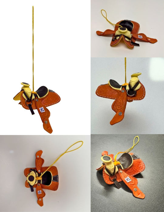 Mini Saddle Ornament