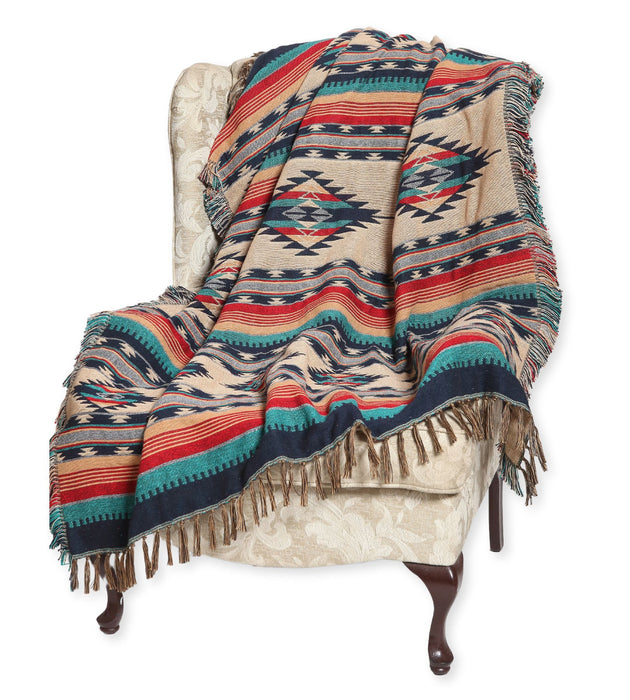 Cotton Accent Throw #14C