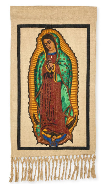 15" X 26" Guadalupe Wall hanging Patron Saint of Guadalupe