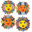 <FONT COLOR="RED">JUST IN!!</FONT> 3 Pack Talavera-Style Sun Wall Decor Only $24.00ea.!!
