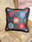 Velveteen Fringed Pillow Cover, Design #2