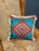 Velveteen Fringed Pillow Cover, Design #4