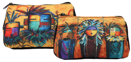 10 PACK Kachina Print Cosmetic Bags! Only $0.95 ea!