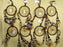 LEATHER DREAM CATCHERS ! 15 - 3" Hand Made Dream Catchers ! Only $2.40 ea!