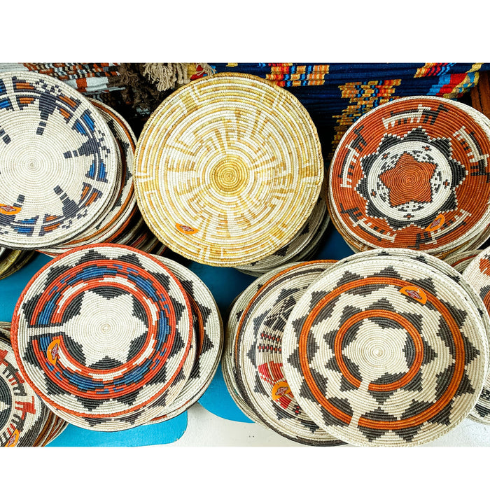 12 PACK Handcrafted Southwest-Style Baskets, ONLY $9.00 ea!!