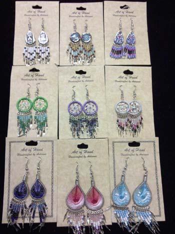 <font color="red">BACK IN STOCK!!</font> EARRING BONANZA! 36 PAIRS Proven Best Sellers! Only  $3.25 each pair!