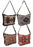 8 pack intricate geometric print purses in assorted designs and colors.