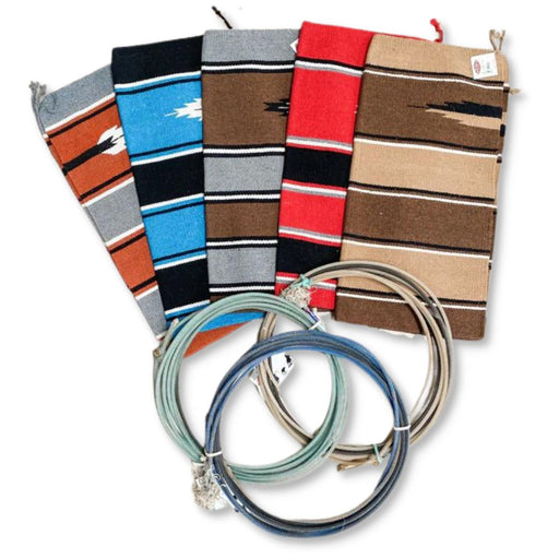 Cowboy Package! Economy Saddleblankets & Used Rope Sets, Only $20.75 each!