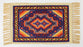 Southwest Digitally Printed Placemat in a purple Geometric Design from El Paso Saddleblanket