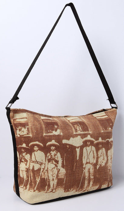 Digital Print Purse, Mexican Revolution design from El Paso Saddleblanket