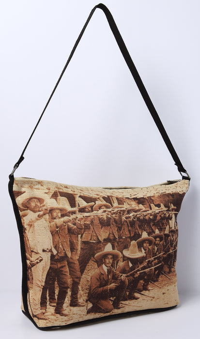 Digital Print Purse, Mexican Revolution design from El Paso Saddleblanket