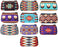 Pow Wow Style Cosmetic Bags- 20 Pack