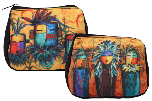 10 PACK Kachina Print Coin Bags! Only $0.85 ea!