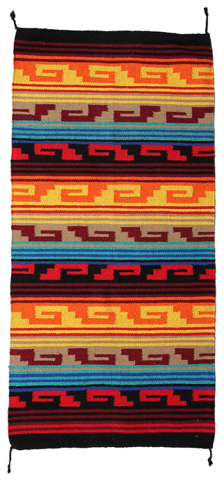 32" x 64" Handwoven Azteca Rug 24