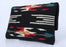Southwest Wool Chimayo-Style Clutch Purse in design B, back side