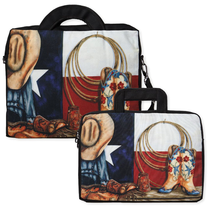 8 PACK Western Print Laptop Bags!! <font color="red">CLOSEOUT PRICE $5.50 ea.!</font>