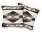 6 pc Wool Pillow Covers, Black & White Design, WHOLESALE $10.50 ea.!