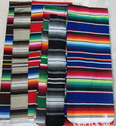 6- Authentic Mexico Serapes! ONLY $20.25 ea.!