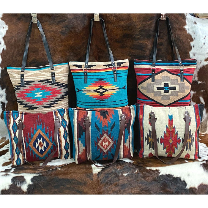 6 PACK Assorted Handwoven Santa Rosa & Maya Handbags!