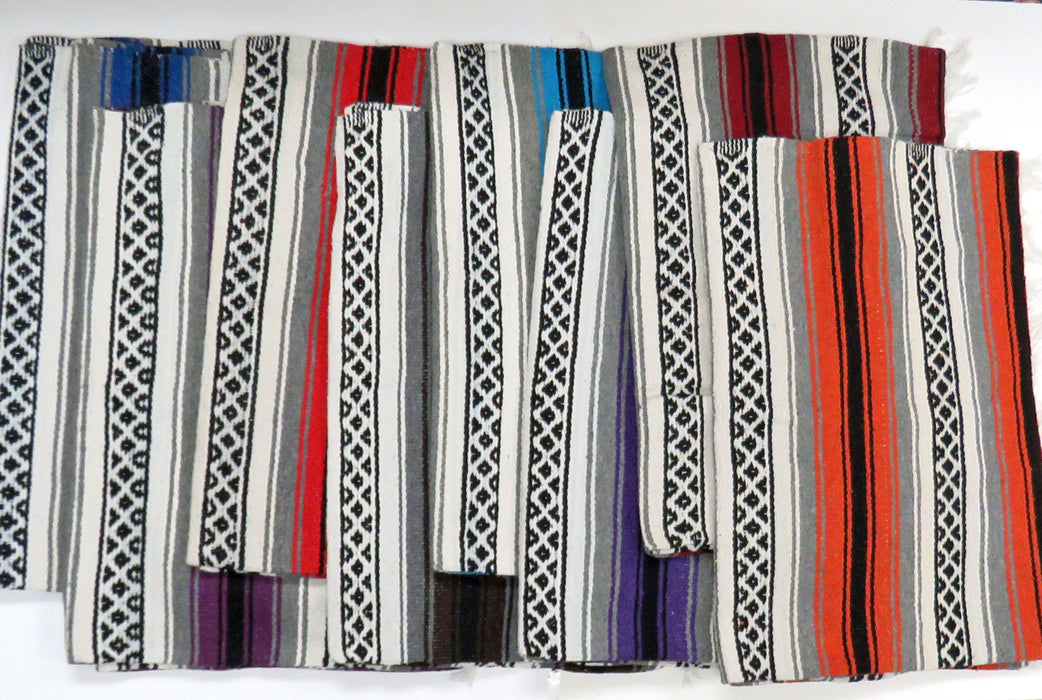 New West Southwest Mexico Style Falsa Throw Blankets from El Paso Saddleblanket