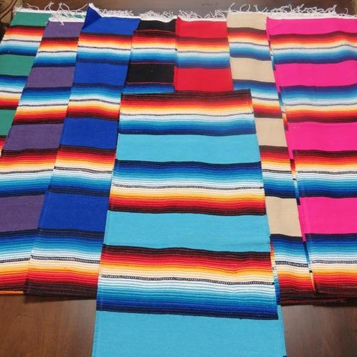 12 Assorted Serape Runners, Only $5.75 ea.!