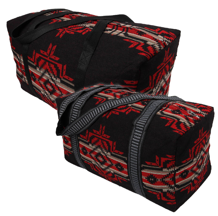 2-Piece Set Southwest Travel & Weekender Bags, Design 'S'!