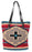 Handwoven cotton Santa Rosa Handbag with one-sided southwest design in rust