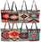 6 pack of the Santa Rosa Handbags in assorted designs and colors.