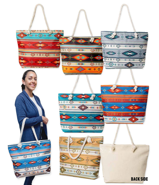 <FONT COLOR="RED">NEW ITEM!</FONT> 6 Pack Southwest Carryall Totes! Only $9.20 ea.!