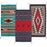 3 PACK- 32" x 64" Handwoven Wool Rugs! Only $48 ea!
