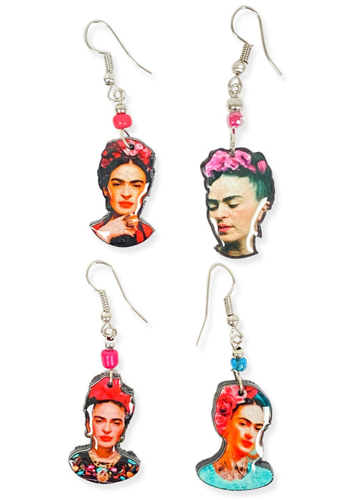 <font color="red">BACK IN STOCK!!</font> 12 Pair Frida Earrings !  Only $3.50 each pair!