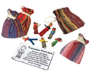48 Handcrafted Guatemalan Worry Dolls! Only $1.10 ea. — El Paso