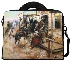 Taos Bucket Bag in design 'A' — El Paso Saddleblanket