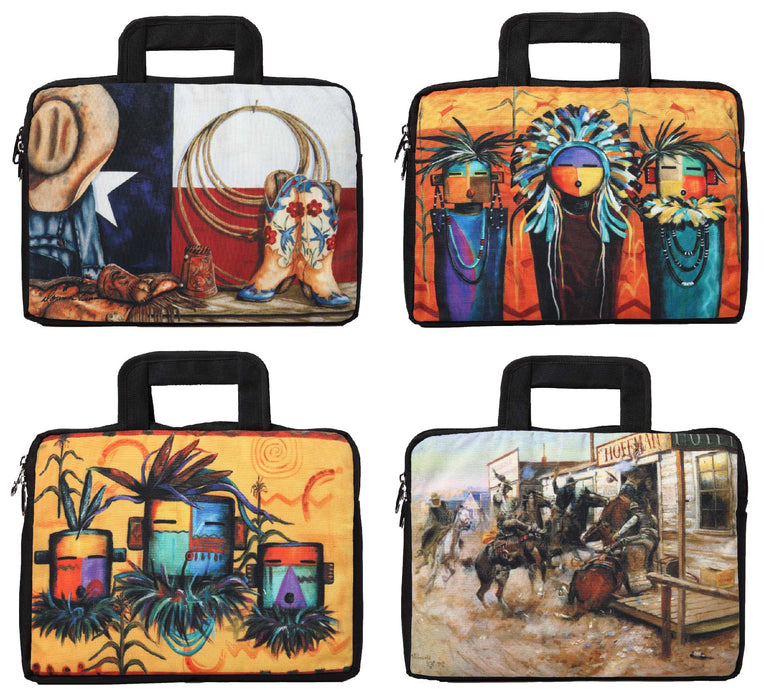 8 Digital Print Small Southwest Laptop Bags!  Only $4.25 ea.!
