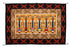 6'x9' Hand Woven Wool Trading Post Rug Golden Yei