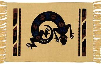Cotton Stencil Table Mat - 4