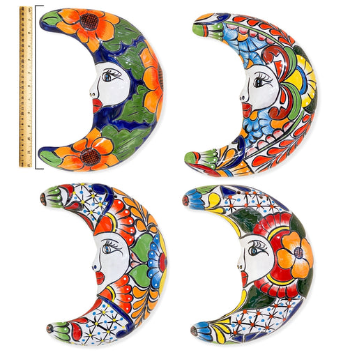 <FONT COLOR="RED">JUST IN!!</FONT> 3 Pack Talavera-Style Moon Wall Decor Only $24.00ea.!!