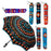 <FONT COLOR="RED">NEW!</FONT> SOUTHWEST STYLE UMBRELLAS! 6 ASSORTED PK!