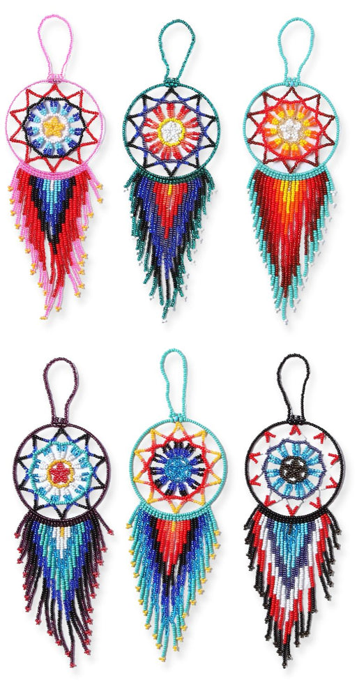 12 Pack Assorted Beaded Dreamcatchers! Only $7.35 ea.!