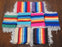 Colorful Woven Mexican Style Serape Coasters from El Paso Saddleblanket Company