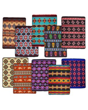 10 Pack Assorted Fleece Lodge Blankets!