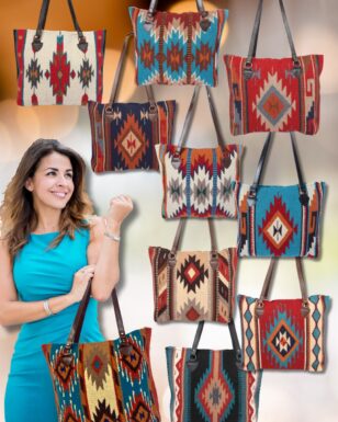 HOT SELLER !!!</font>10 Pack Wool Maya Modern Purses!