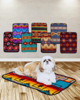 12 Pack Southwest Fleece Lap Blankets!