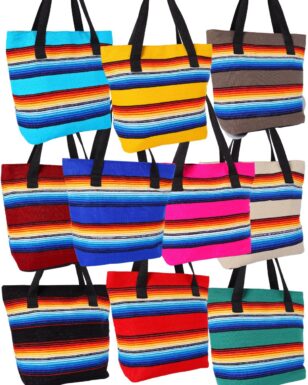 10 Colorful Serape Tote Bags!