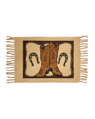 Cotton Stencil Table Mat - 17