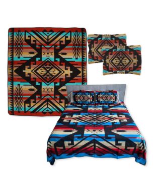 2 Pack QUEEN Size Bedspread #7043 And Matching Shams!