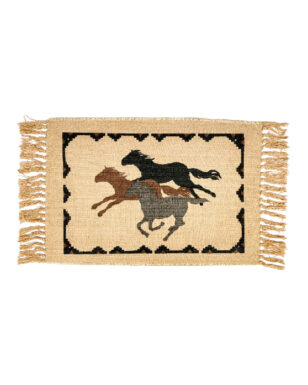 Cotton Stencil Table Mat - 22